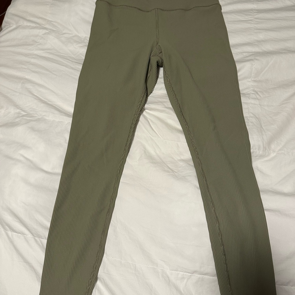Athleta Olive Green Leggings